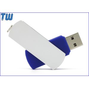 China Metal Rotating 2GB Pen Drives Plastic Protection Free Key Ring on sale