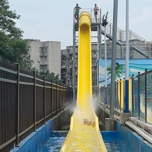 Commercial Theme Park Ride Outdoor FRP Speed Slide Water Park