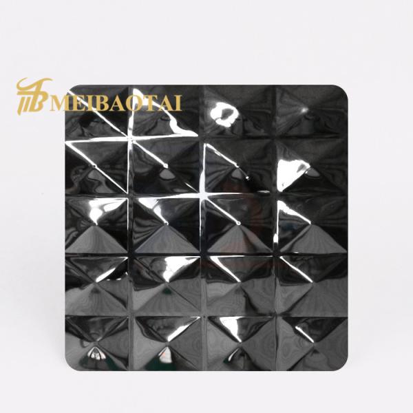Gold Black Decorate 201 Stainless Steel Sheet Diamond PVD Coating