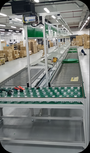 Non-powered circular production line/Lean pipe workbench/Production Lines