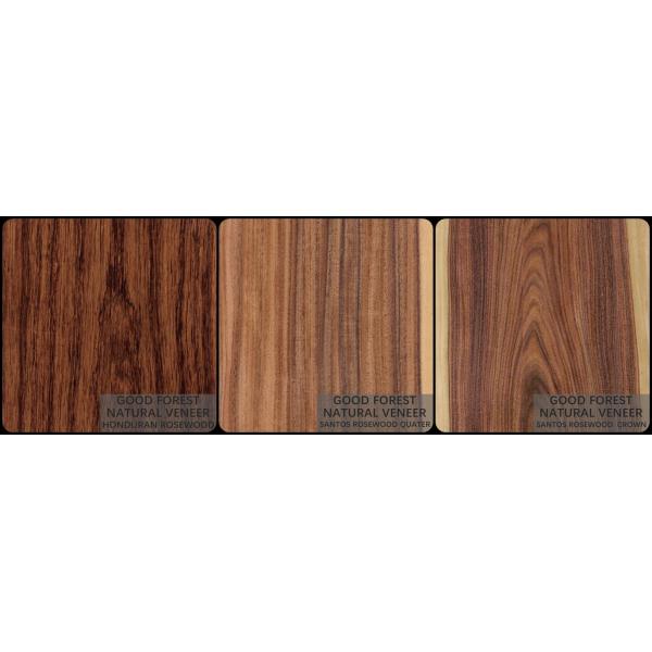 Hotel Rosewood Natural Wood Veneer Of Crown Cut Quarter Straight