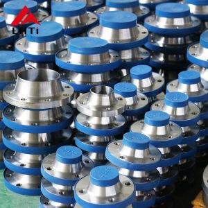 Gr5 Forged Titanium Weld Neck Flange Polished Surface