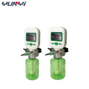 Digital Medical Oxygen Flow Meter With Humidifier Bottle MF5806