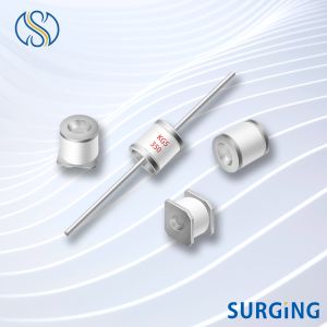 Voltage Gas Ionization Discharge Tube With 1000V Rating Failsafe Protection 1.2g Weight 2 Electrode