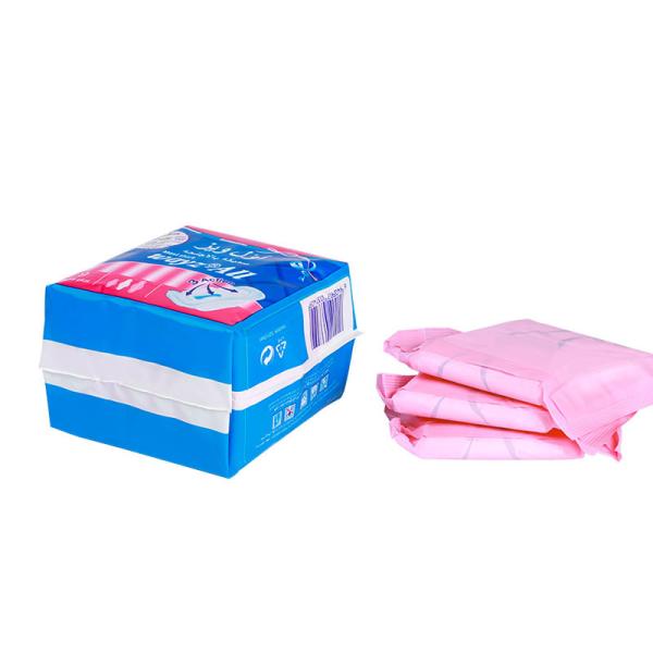 Disposable Feminine Pads Cotton Menstrual Blue Sanitary Pads For Women Days And