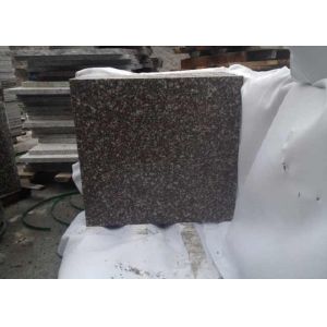 High Hardness Natural Granite Floor Tiles , Grey Granite Countertop Slabs