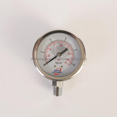 Buy PG-036 Double scale ss pressure gauge at wholesale prices