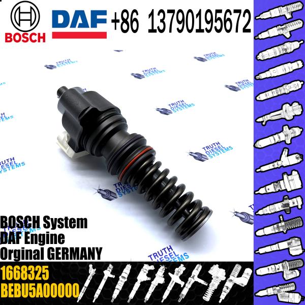 original new Diesel fuel pump assembly 1668325 BEBU5A00000 for DAF truck engine