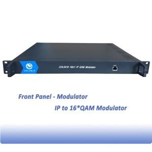 IP To 16 QAM Modulator , Adjacent Frequency Modulator For Paid TV System