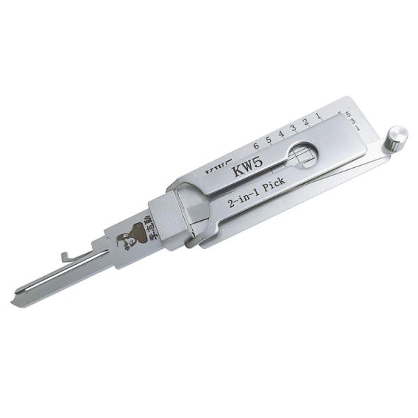 Lishi Kw5 Lockpicks 6 Pin 2 In 1 Tool For Kwikset Pick Lock Tools