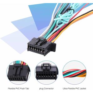 OEM ODM Moped Electric Motorcycle Wire Harness Copper Conductor Cable Assembly