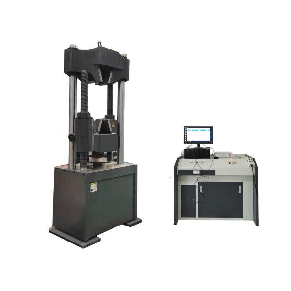 Buy Material Computerized Hydraulic Tensile Testing Machine 600kn WAW-600B at wholesale prices