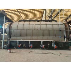 Convert Waste Tyres into Valuable Pyrolysis Oil with Water Cooling Recycling