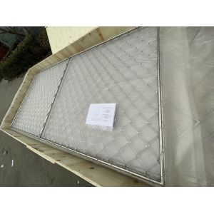 Helipad Safety Net/helideck Perimeter Mesh/security Guard Fence Mesh Heli Mesh