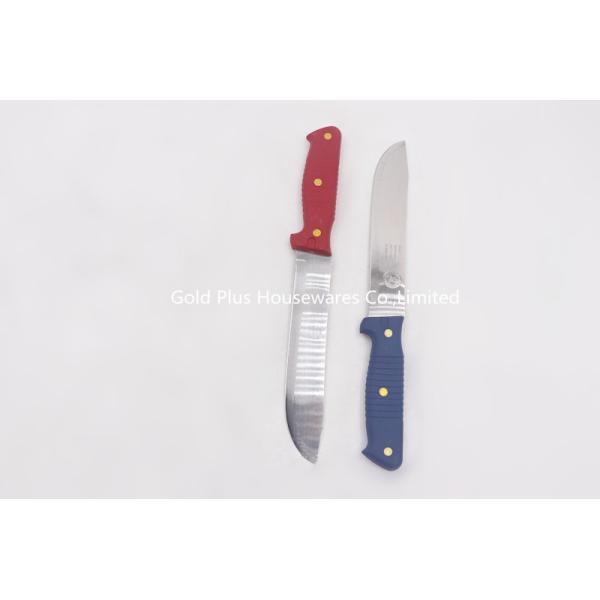 Straight Knife camping outdoor knives with plastic handle amazon product professional 0.8mm chef knife