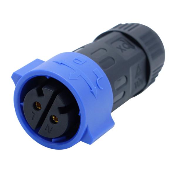 Buy Ebike Waterproof Cable Connector Self-Locking Panel Mount at wholesale prices
