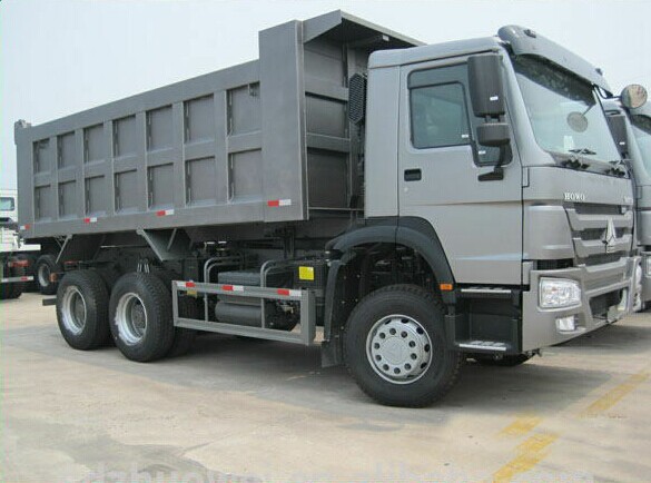 371hp 6x4 40 - 50 Ton Sinotruk Howo Dump Truck Max. Speed 75 Km / H