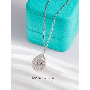 Christmas present gift water droplet shape necklace & rings & earrings for women