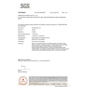 SHENZHEN HUIYUNHAI TECH CO., LTD Certifications