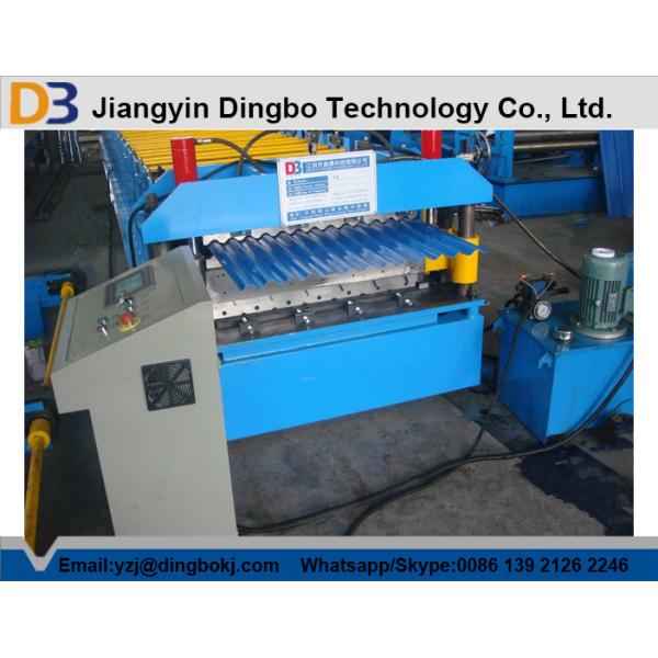 Buy 3kw Hydraulic Motor Corrugated Roll Forming Machine Controled by Automatic Control System at wholesale prices