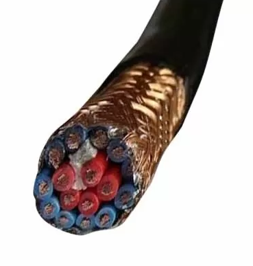 GB/T9330-2008 Standard 0.5-2.5mm2 Copper Braided Shielded Control Cable for Electronics