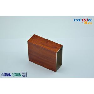 Wooden Surface Aluminum Section Aluminium Sliding Window Frame