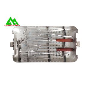 Reconstruction Plate Medical Instrument Kit For Trauma Fracture Fixation