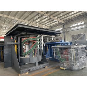 High Efficiency Metal Melting Furnace with Closed Cooling Tower