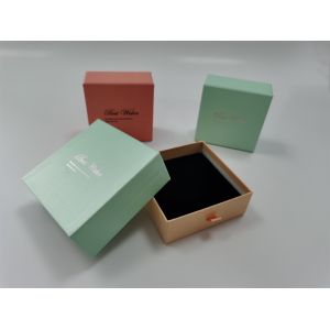 ODM Custom Printed Jewellery Boxes CMYK / PMS Packaging Folding Box
