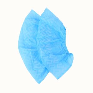 China Non Skid Elastic SMS Medical Disposable Shoe Covers 25gsm on sale