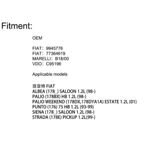 JS.Business High performance idle air control valve Suitable for FIAT OE