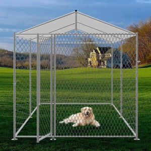 Breathable 4m Dog Run Kennel For Pet Safety