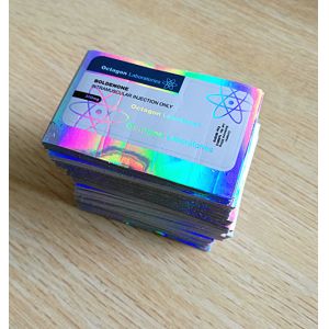 Digital Printing Vial Vial Labels Rectangle Shape 10ml