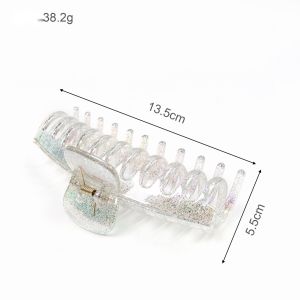 Frosted Hair Claw Clip Updo Hair Accessories