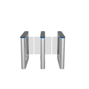Automatic Intelligent Turnstiles Systems Round Angle Swing Speed Gate Turnstile
