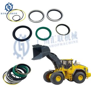 China Volvo Loader Parts VOE11370750 11370773 VOE11990437 11990437 Tilting Lift Hydraulic Cylinder Seal Kit For L45B L50B L20B on sale