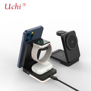 Private Mold G12 Foldable Multi-Functional Fast Charging Three-In-One Wireless