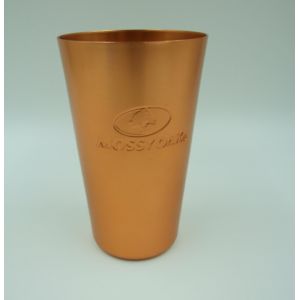 400ml Aluminium Drinking Cups Round Personalized Wine Tumbler