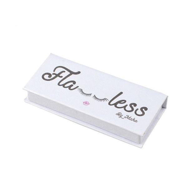 Folding Cosmetic Box Custom Printed Logo Eyelashes Box, Fashion Small Magnetic Paper Packaging Box