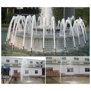 1.5" Stainless Steel And Plastic Frothy Foam Water Fountain Nozzle