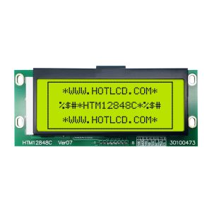 128x48 Matrix Graphic LCD Module With SPI Interface HTM12848C