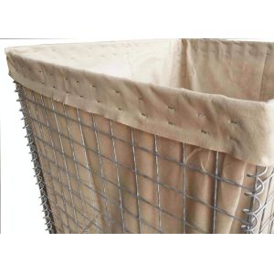 Mil 3 Galvanized Hesco Bastion , Hesco Flood Mitigation Barrier Wall