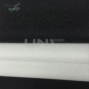 Flexible and Adhesive Fusible Interlining for Garment Structure