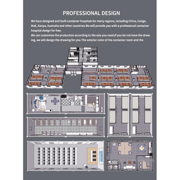 Prefab Movable Tempoary Construction Site Modular Portable Accommadation For Sale