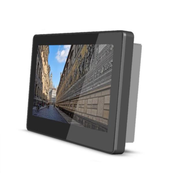 Quality POE Octa Core Android Wall Mounted 7'' Tablet With LED Light NFC Reader For Meeting Room Ordering for sale