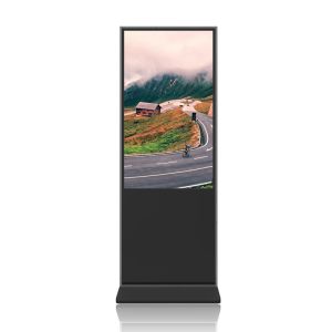 Advertising Display Billboard 350cd/m2 Touch Screen Digital Signage Kiosk