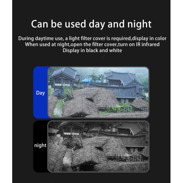 5V/1.0A Power Supply 5D Infrared Night Vision Zoom Binocular with 7-Seed Infrared Filter