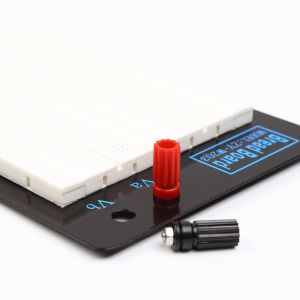 1380 Tie Point White Solderless Breadboard withwith metal plate for Testing