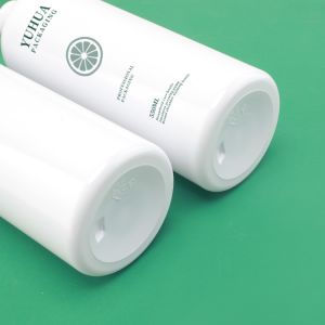 Clear 550ML Cosmetic Plastic Packaging Bottles Silk Screen Printing