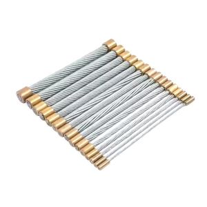 Quality Other Processing Service EHS 3/8'' Galvanized Steel Cable Stay Wire for ASTM A475 Class A Non-Alloy Processing for sale